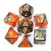 Игровые кости DND, ролевые игральные кости, набор кубиков для смешивания цветов с сумкой, 9 различных стилей, доступных для портативных игрушек, DND, RPG, TRPG, игры