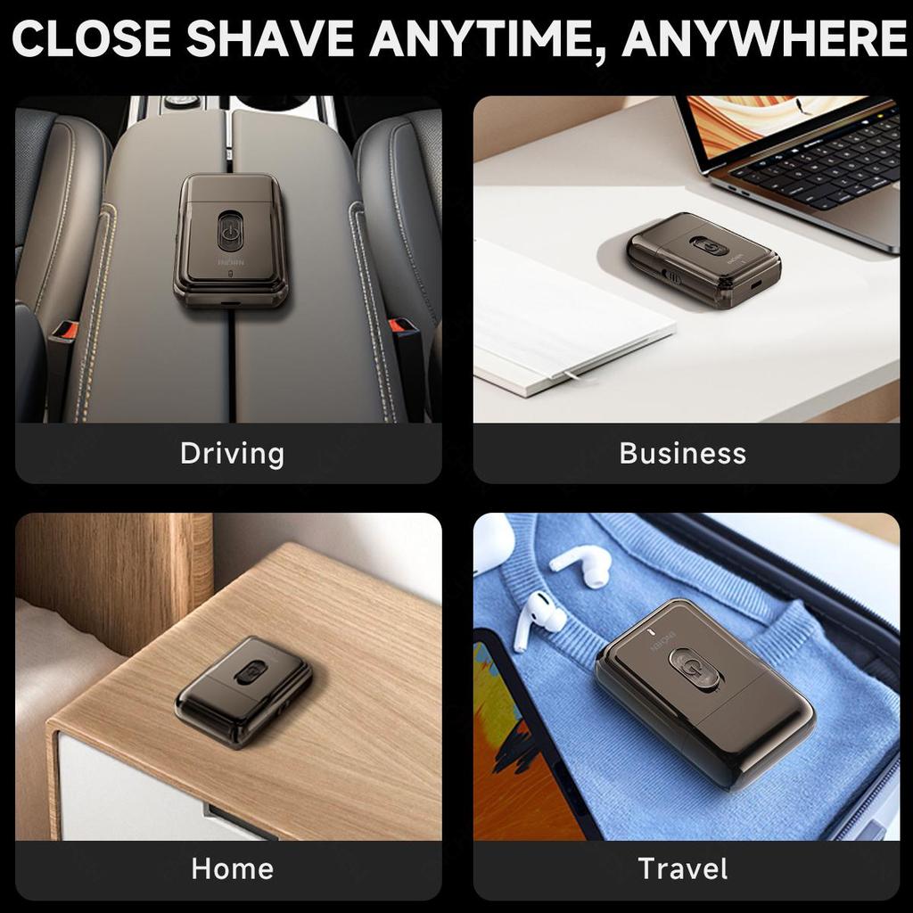 Xiaomi ENCHEN MS003 Мини-электробритва Портативный триммер для бороды Беспроводная бритва с лезвиями