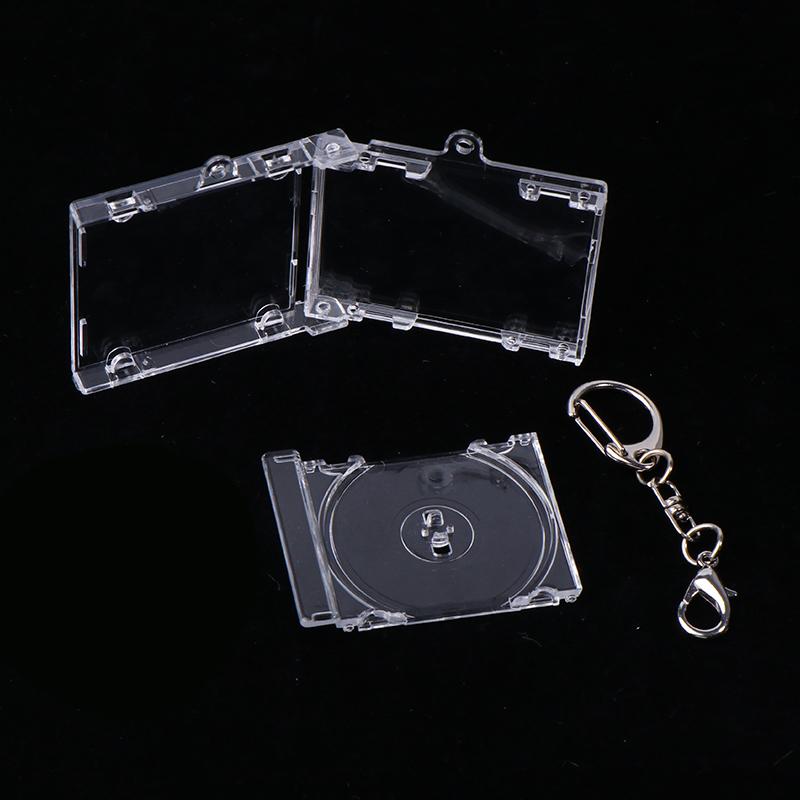 Периферийный памятный пустой альбом мини-футляр для компакт-дисков брелок в форме ключа для CD-плеера подвеска для рюкзака своими руками подвесное украшение
