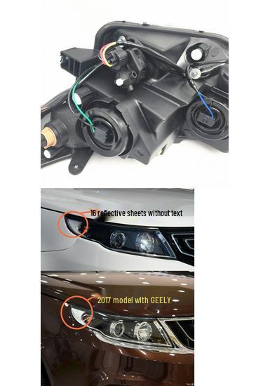 Передняя фара в сборе 16-17 Eagle GC7 New Vision