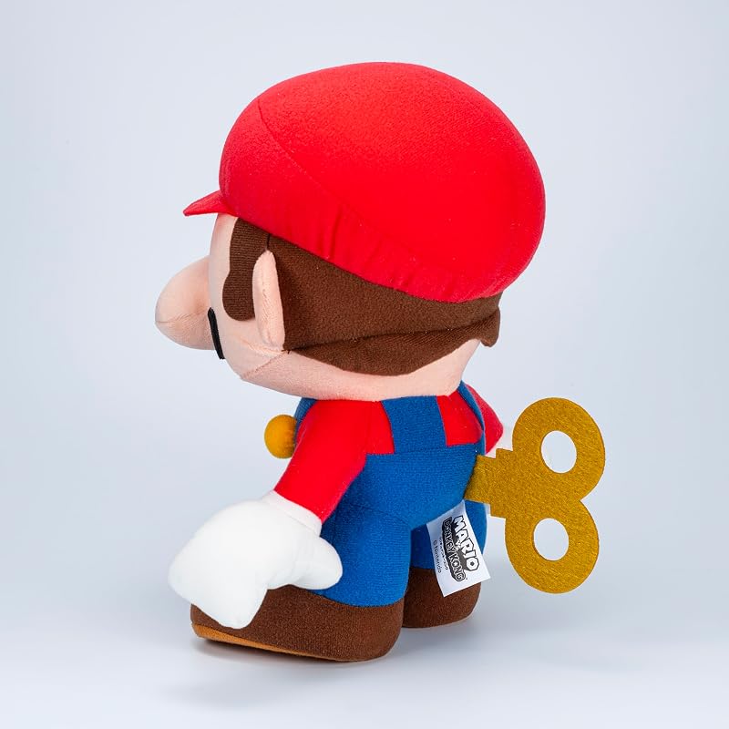 ЭПОХА Марио против. Мягкая игрушка Donkey Kong Mini Mario (L) Сертифицировано ST Mark, Возраст 3+, Игрушка, Мягкая игрушка, EPOCH