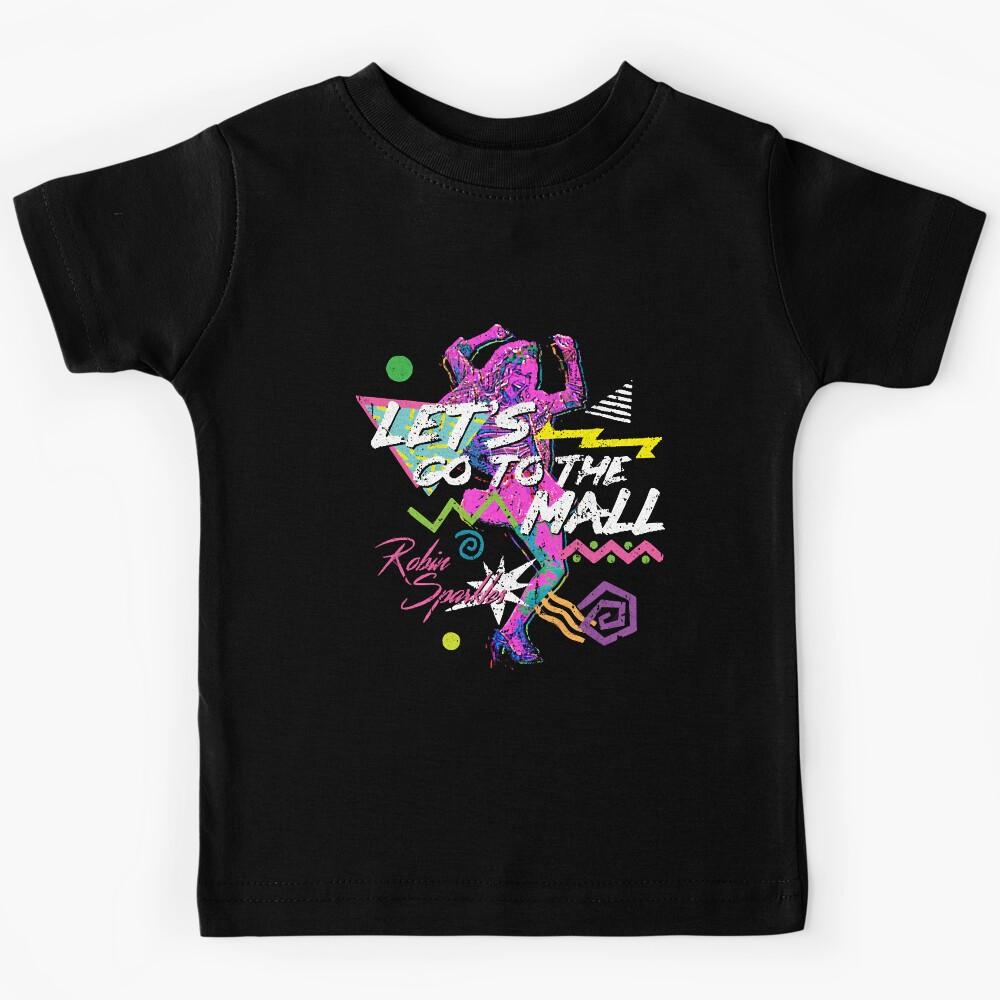 Let's Go To The Mall - Robin Sparkles Kids T-Shirt