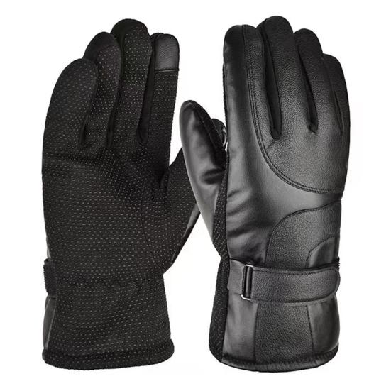 1 пара зимних перчаток для велоспорта, водонепроницаемые, унисекс, ветрозащитные, толстые, теплые, сохраняющие тепло, противоскользящие, для сенсорного экрана, для катания на лыжах и верховой езды