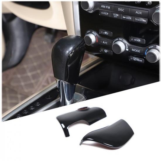Глянцевая Черная Накладка на Ручку Переключения Передач Для Nissan Pathfinder 2013-18