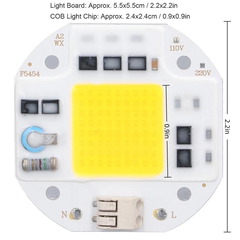 50W/70W/100W COB Lamp Bead 110V COB LED Chip Easy LED Chip DIY Lighting