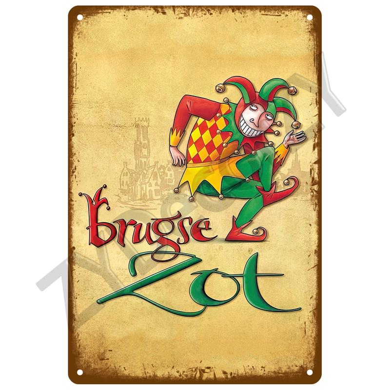 Beer Tin Sign Retro Wall Plaque Art Club Pub Bar Poster Home Decor Metal Sign Wall Decorations Vintage Cafe Mural Plate Brand