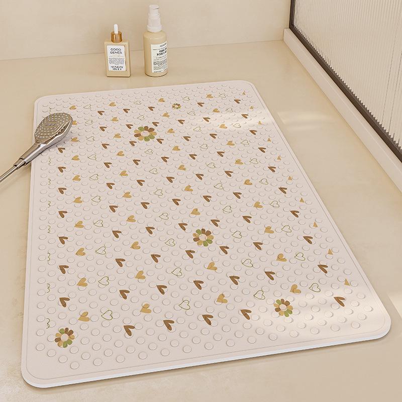 Bathroom Floor Mat Anti-slip Anti-fall Floor Mat for Household Bathroom Children's Shower Special Suction Cup Floor Mat for Bathing Can Be Waterproof