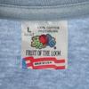 FRUIT OF THE LOOM 90-е годы Старая футболка с коротким рукавом Иисуса Христа, сделано в США, мужская, б/у
