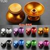 YUXI 2PCS Metal Analog Joystick Thumb Stick Grip Cap Replacement Parts for PS5 Controller Thumbstick Replacement