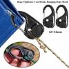 1/2/5pcs Without Knotting Rope Tightener 66*34mm Self-Locking Binding Fixed  Outdoor Tools