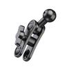 YFFSFDC Ball Mount Holder for Intermediate 360 Degree Ball Adjustable Easy Smartphone Dash Cam Motorcycle Clip Mounting Parts Car, Mount, 17mm,