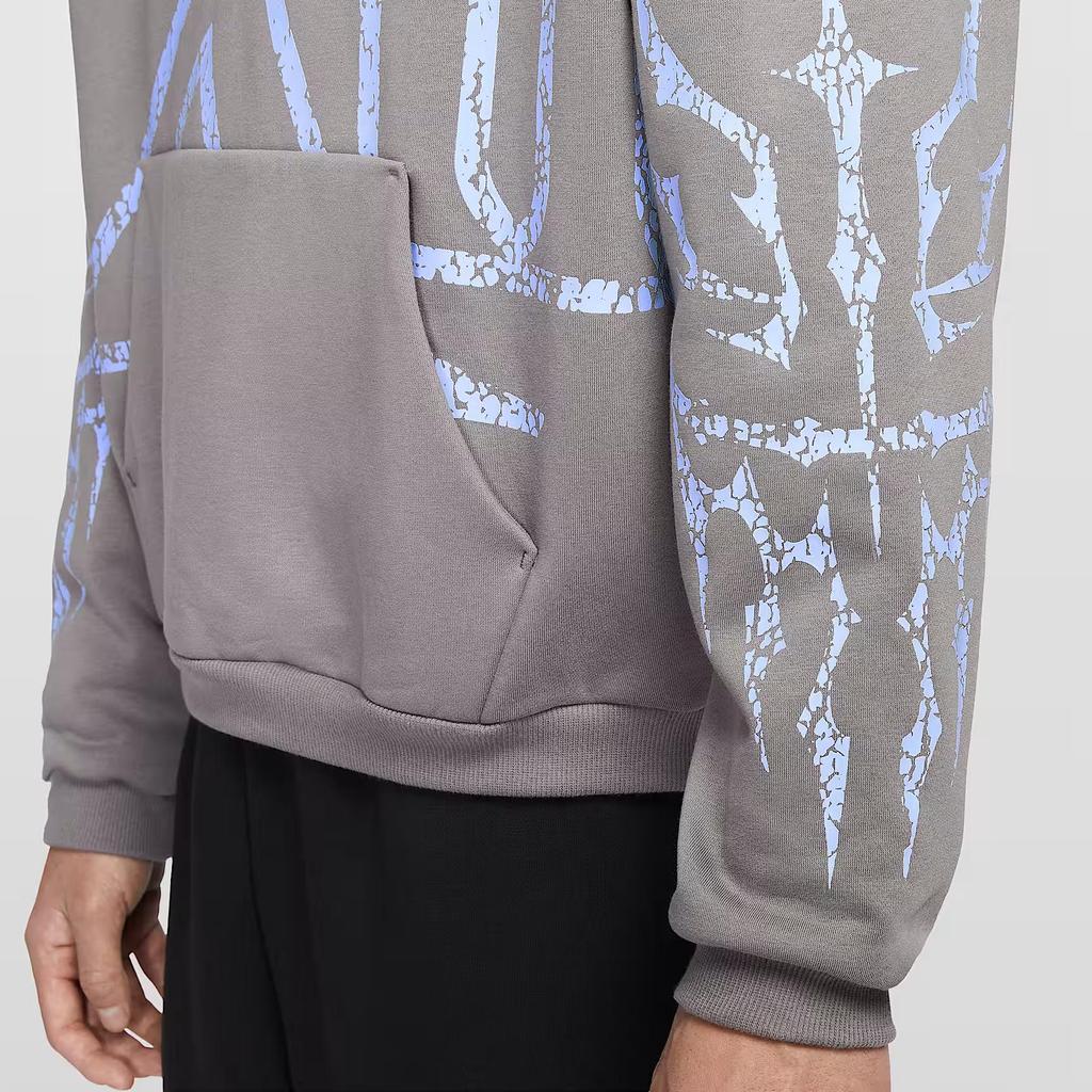 Nike Therma FIT FW25 Ja STANDARD ISSUE Morant, Fleece Lined Thermal Loose Fit Hooded Long Sleeved Sweatshirt Men's IF1555-015