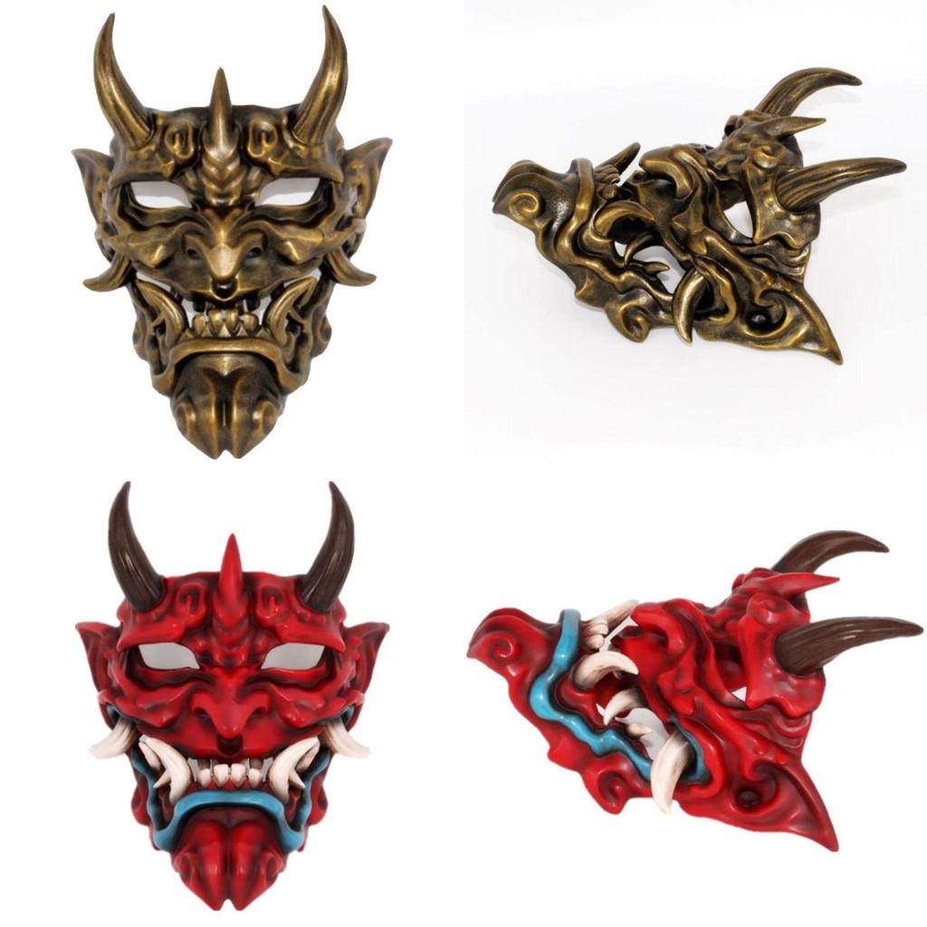 Маска ужаса на Хэллоуин с клыками для костюмированной ролевой игры