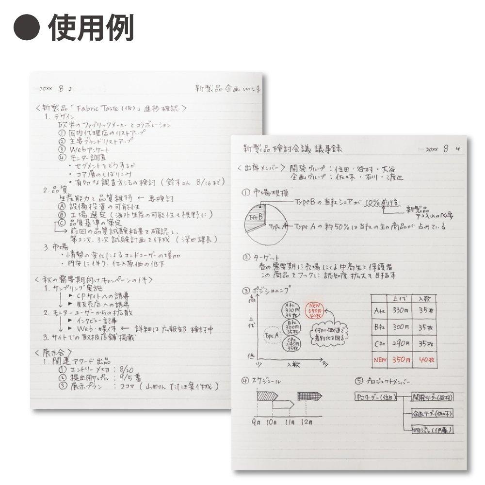 KOKUYO Note Campus Note Adult Campus Dotted B Ruled A5 50 Sheets No-105BT-DB Navy Blue Body Size: W148xH210xD6mm129g