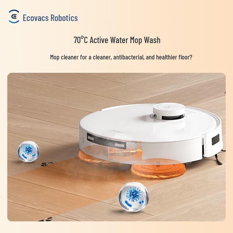 ECOVACS Робот-пылесос и полотер T30 PRO вилка CN (адаптер в комплекте)