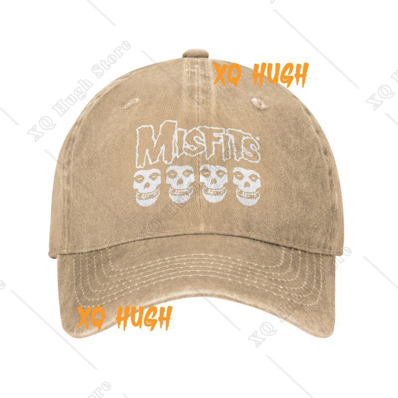 Custom Horror Punk Rock Misfits Skull Baseball Cap Sports Cotton Snapback Caps Men Womens Adjustable Dad Hat