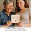 7x5cm DIY Wooden Memory Keepsake Picture Frame Pregnancy Announcement Home Decor for Ultrasound Photo for Kids Grandparents