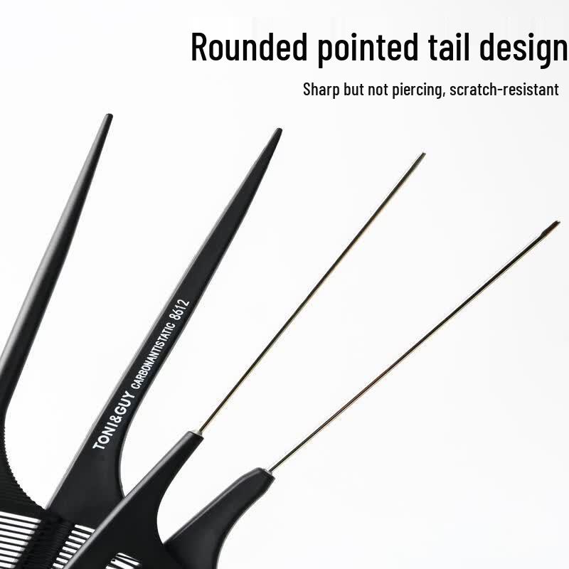 Антистатическая расческа-гребень LIEI с хвостиком