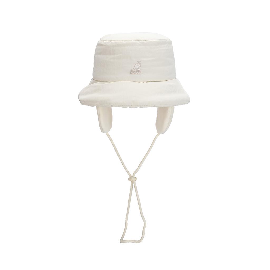 KANGOL Утепленные наушники-шапка ведро 4606 Слоновая кость