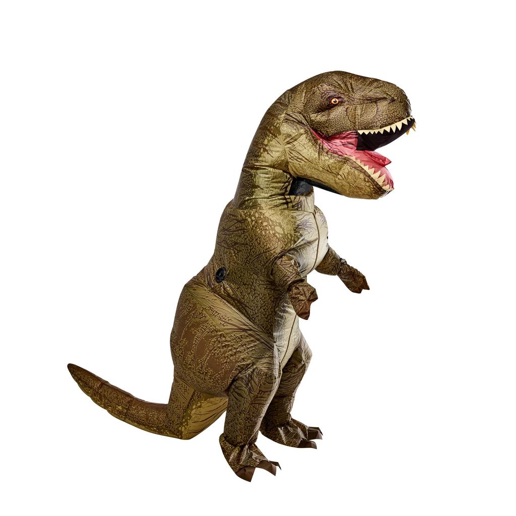Adult Jurassic World Inflatable One Size Rubie's T-Rex Costume,