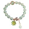 Стильный, простой эластичный браслет из бисера Xiaoxiangfeng Daisy Crystal Bead, браслет из смолы