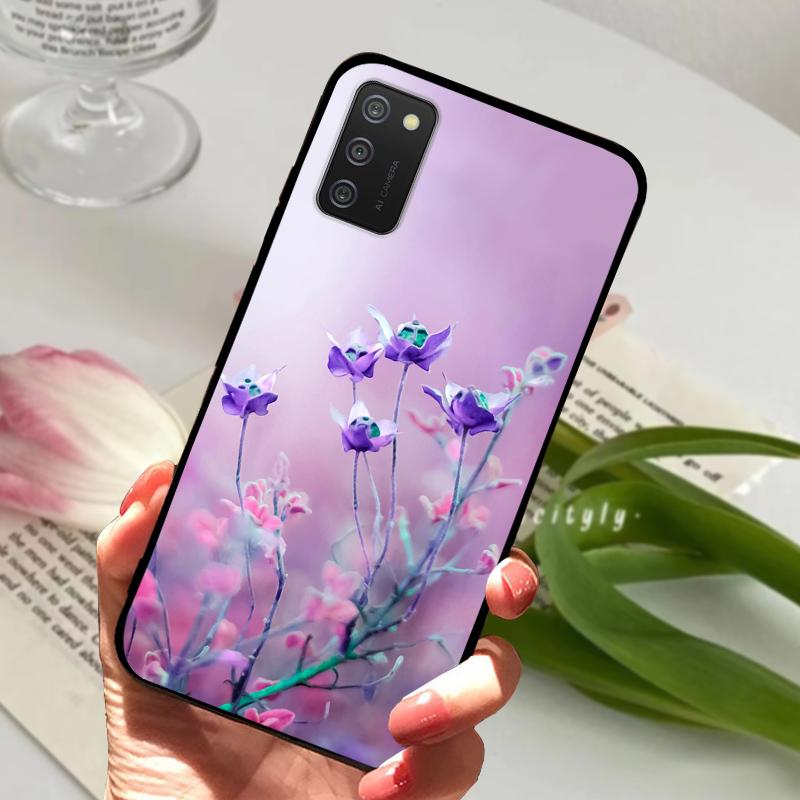 Чехол для Samsung Galaxy A02s A02 Животные Ударопрочный Мягкий Силикон ТПУ Чехол для Телефона Для Samsung Galaxy A03 Coque A03S Бампер Fundas