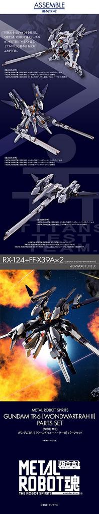 BANDAI SPIRITS METAL ROBOT Spirits Набор деталей Ra для Gundam <SIDE MS> TR-6 [Woundwort II]