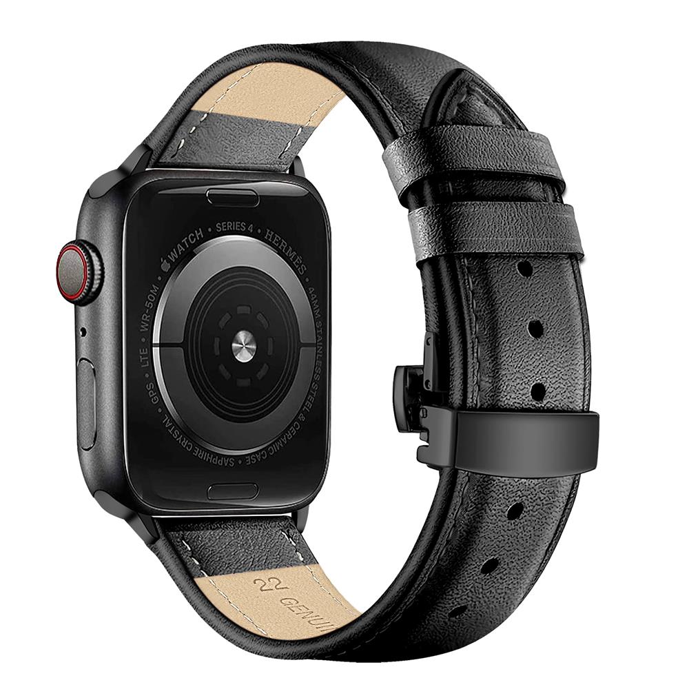 Натуральная кожа для Apple Watch Band 45 мм 41 мм 44 мм 40 мм 42 мм 38 мм 44 iWatch 3 4 5 SE 6 Браслет Apple Watch Serie 7 Ремешок 45 мм