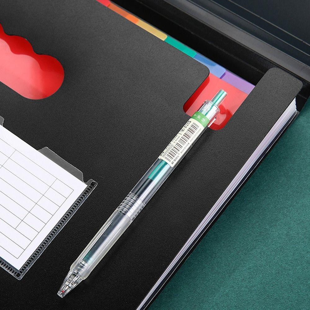 13/25 Pockets Accordion File Folder A4 Document Organizer Portable Expanding File Box Student