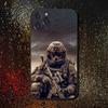 Army Special Forces Phone Case For iPhone 16,15,14,13,12,11 Plus,Pro Max,XS,X,XR,SE,Mini,8,7,Soft Silicone Black Cover