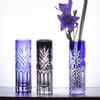 NARUMI Glassworks Deone Single Flower Stylish and Gift Box Vase, Vase, 17.5cm, Black, Cool, Included, GW6073-524BK