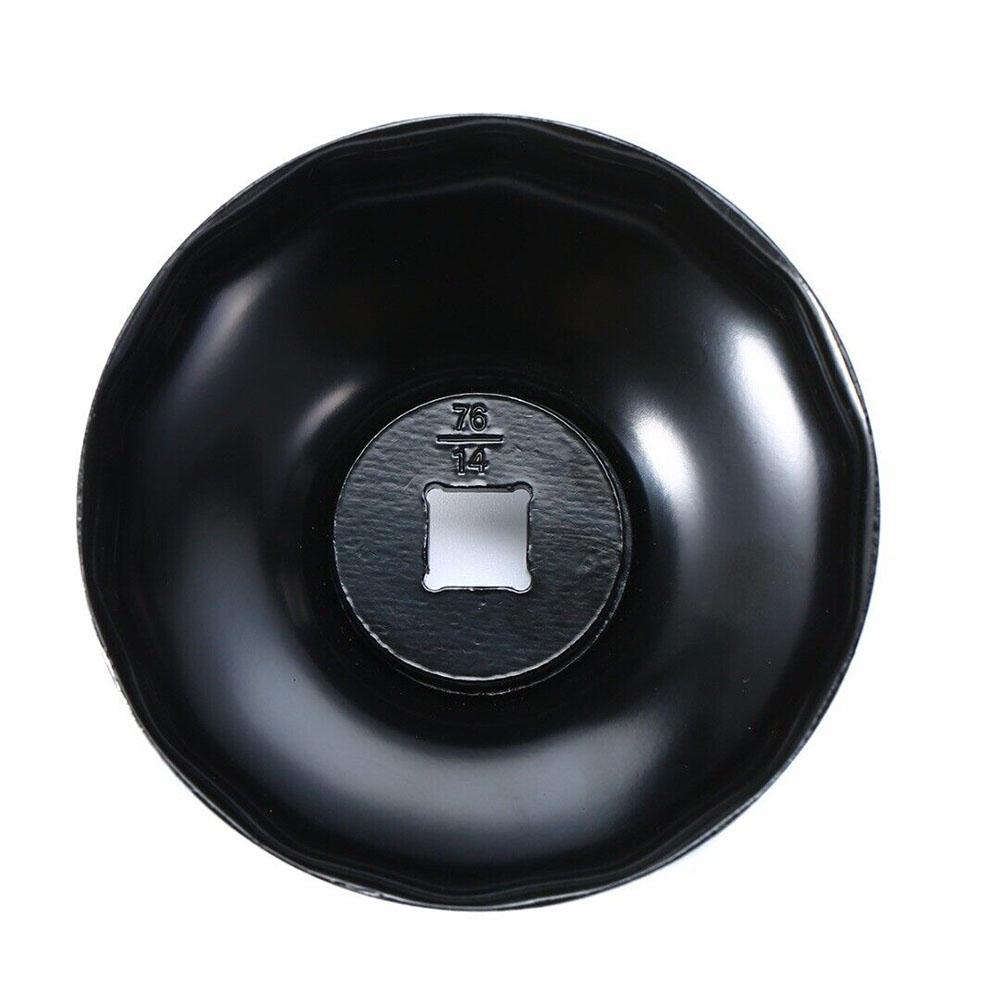 Абсолютно новый стальной гаечный ключ для крышки масляного фильтра, автомобильные аксессуары для BMW, сменный инструмент 76 мм X 14 флейт