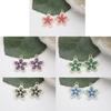 10 Pcs Colorful Flower Pendants Five Petal Flower Charm Jewelry DIY Accessories for DIY Necklace Bracelet Jewelry