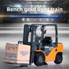 Truck Forklift Alloy Construction Vehicle Model With Inertia Control For Gift