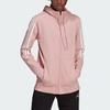 Adidas Aeroready Made For Hoodie Striped Color Block Quick-Dry Sports Jacket Women Jacket Miracle-Purple Pink HD1735