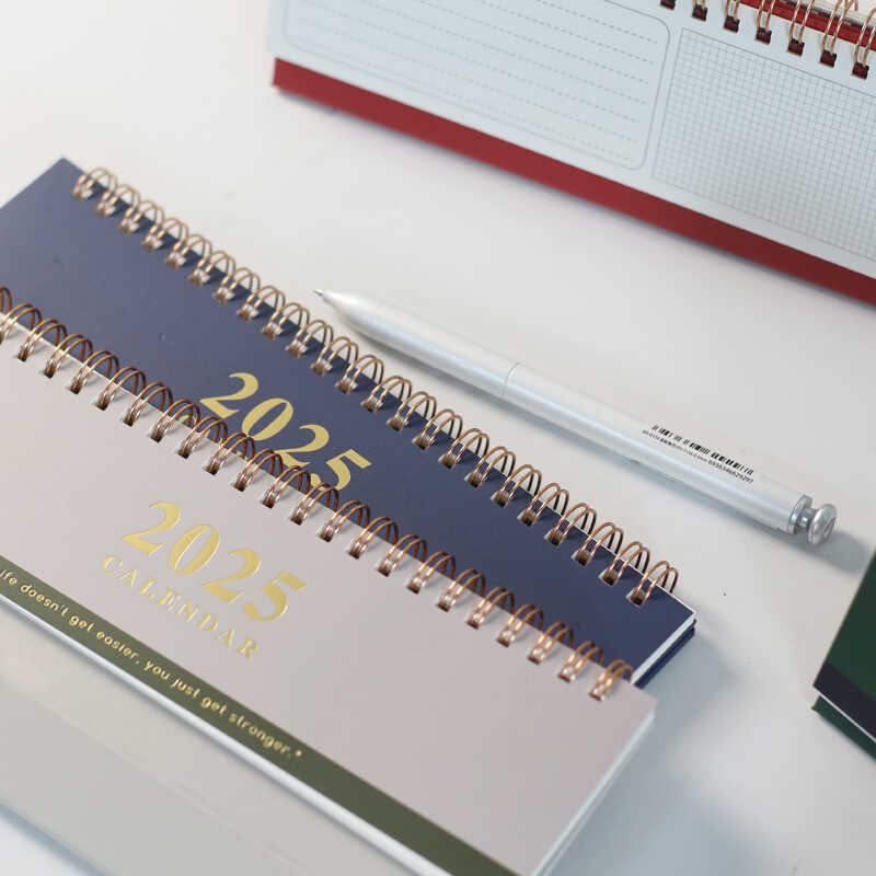 Simple 2026.07-2026.12 Desk Calendar To Do List Check In Daily Planner Time Manegement Schedule Organizers Desk Office Supplies