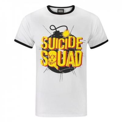 Suicide Squad Футболка унисекс с изображением взрывающейся бомбы для взрослых