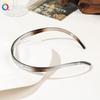 Non-slip Toothed Headband Pressure Hair Bangs Broken Hair Headband Simple Black Brown Face Hair Accessories for Women