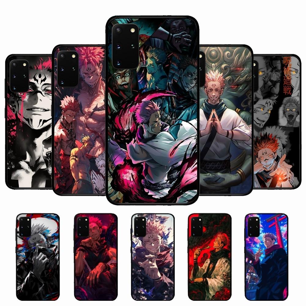 Чехол для телефона Jujutsu Kaisen Рёмен Сукуна Для Samsung S 9 10 20 21 22 23 30 23 24 Plus Lite Ultra FE S10lite Fundas