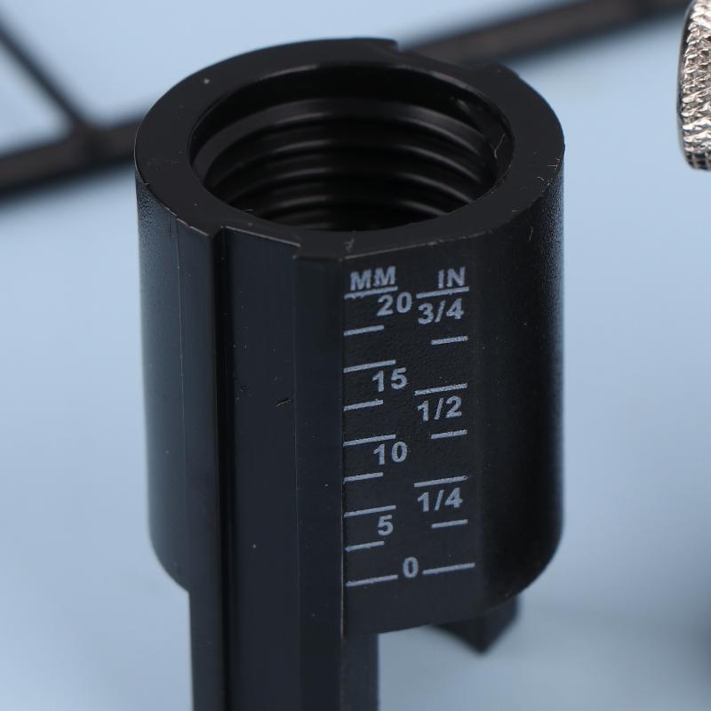 Guide Attachment Twist Drill Bit Rotary Router Milling Cutter Wood Carving Tool Kit Dedicated Locator Woodwork Tool For Dremel