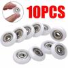 10pcs Shower Door Rollers Pulley Bathroom Glass Door Roller Sliding Door Wheels 19/23/25mm Wheel Bathroom Door Replacement