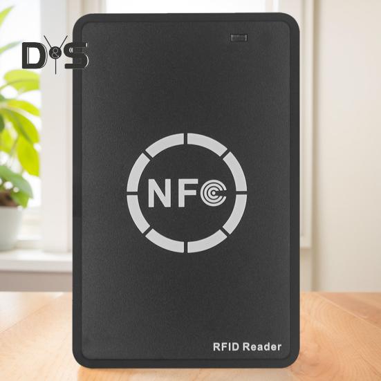 Копировальный аппарат для смарт-карт контроля доступа с USB-подключением, простой в использовании дубликатор карт 250 кГц/125 кГц, зашифрованный декодер карт