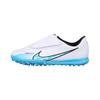 Mercurial Vapor 15 Jr. Club TF Kids Soccer Shoes with Round Toe and Velcro Closure Kids Sneaker Blue White DJ5966-146
