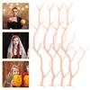 6Pcs Artificial Coral Branches Decorative Tree Twigs Halloween Decor DIY Craft Stems Home Table Decorations DIY Tree Twigs