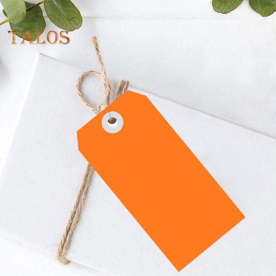 100 шт. пустые этикетки для доставки с проволочными бирками для еды, одежды, вина, этикетки для маркировки инвентаря, поделок