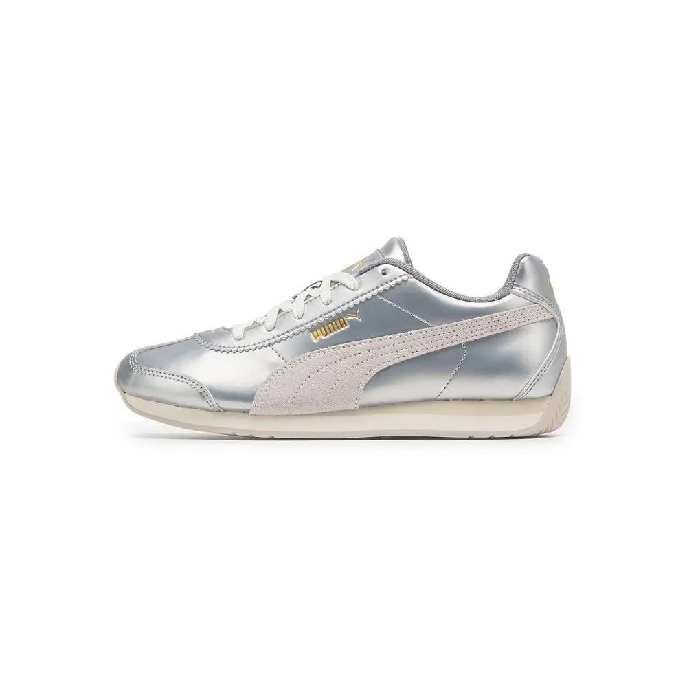 PUMA Turin 3 Golazo Metallic - Silver:Ivory 401591-01 207496