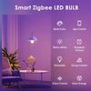 Умная светодиодная лампа eWeLink Zigbee - с голосовым управлением, цветная, WiFi, совместимая с Alexa и Google Home