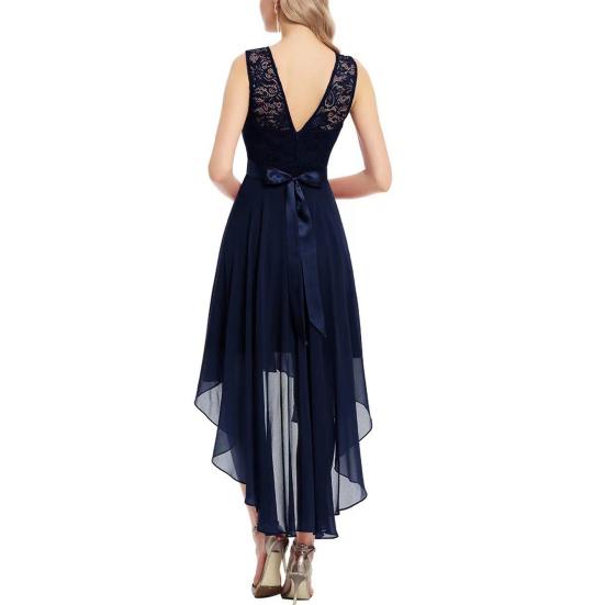 Вечернее платье Кружевное ласточкиное хвост Летнее вязаное крючком платье макси с большим подолом для свадьбы