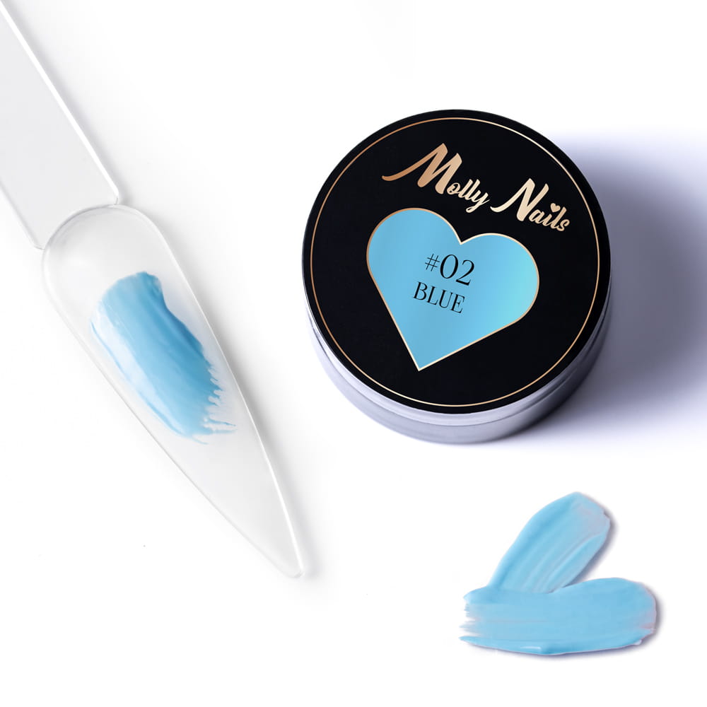 Pasta Do Zdobień Proart Paste Molly Nails Blue Hema/Di-Hema Free 5G Nr 2