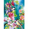 5D Diamond Painting Diy Flower And Bird Full Diamond Handmade Diamond Embroidered Mosaic Pattern Home Bedroom Decoration Gift